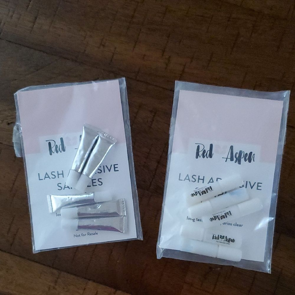 Red Aspen 2 pack Lash Adhesive Samples